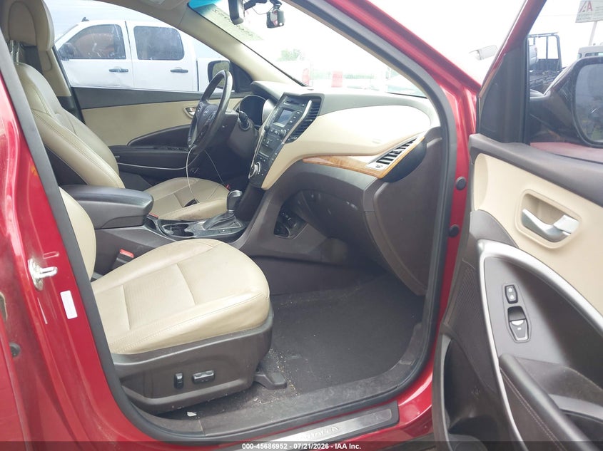 2013 Hyundai Santa fe VIN 5XYZU3LA2DG109383 IAAI salvage auction — NORMAL WEAR, Clear (New Mexico), sold $25 on 2026-07-29 (photo 5)