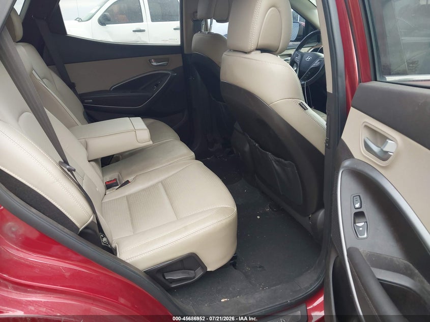 2013 Hyundai Santa fe VIN 5XYZU3LA2DG109383 IAAI salvage auction — NORMAL WEAR, Clear (New Mexico), sold $25 on 2026-07-29 (photo 8)