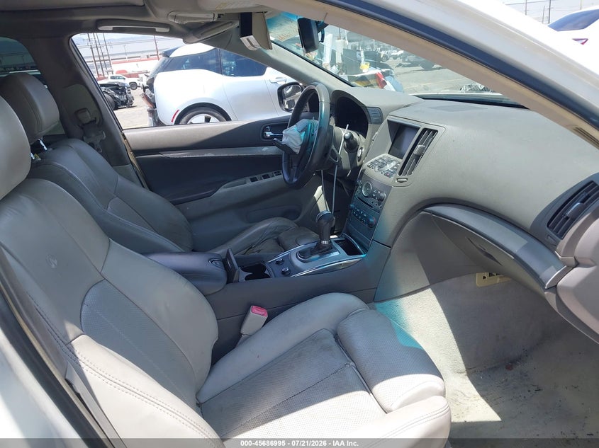 2013 Infiniti G VIN JN1CV6AP6DM711720 IAAI salvage auction — FRONT END, Salvage (California), sold $1,200 on 2026-07-28 (photo 5)