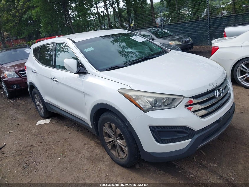 2015 Hyundai Santa fe VIN 5XYZTDLB1FG296135 IAAI salvage auction — MECHANICAL, Clear (Virginia), sold $825 on 2026-07-23 (photo 1)