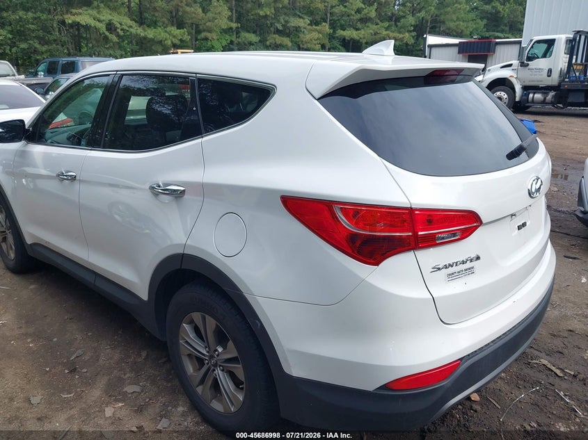 2015 Hyundai Santa fe VIN 5XYZTDLB1FG296135 IAAI salvage auction — MECHANICAL, Clear (Virginia), sold $825 on 2026-07-23 (photo 3)