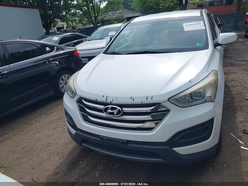 2015 Hyundai Santa fe VIN 5XYZTDLB1FG296135 IAAI salvage auction — MECHANICAL, Clear (Virginia), sold $825 on 2026-07-23 (photo 6)