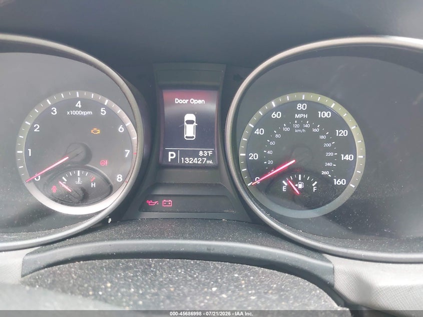 2015 Hyundai Santa fe VIN 5XYZTDLB1FG296135 IAAI salvage auction — MECHANICAL, Clear (Virginia), sold $825 on 2026-07-23 (photo 7)