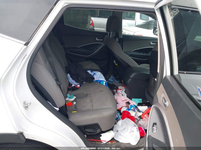 2015 Hyundai Santa fe VIN 5XYZTDLB1FG296135 IAAI salvage auction — MECHANICAL, Clear (Virginia), sold $825 on 2026-07-23 (photo 8)
