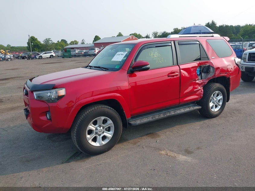 2016 Toyota 4runner VIN JTEBU5JR2G5389949 IAAI salvage auction — SIDE, Salvage (Virginia), sold $11,000 on 2026-08-01 (photo 2)
