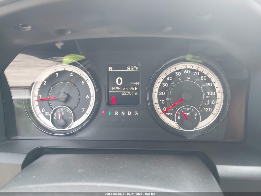 2017 Ram 1500 VIN 3C6JR6DG7HG680983 IAAI salvage auction — NORMAL WEAR, Sf97 (Virginia), sold $10,650 on 2026-08-19 (photo 7)