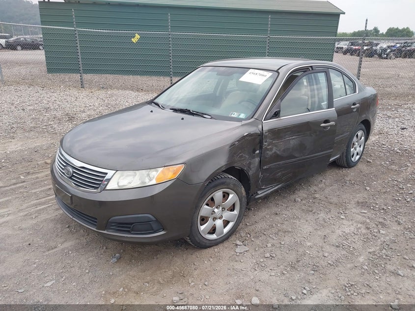 2010 Kia Optima VIN KNAGG4A84A5375171 IAAI salvage auction — SIDE, Salvage (Pennsylvania), sold $975 on 2026-07-31 (photo 2)