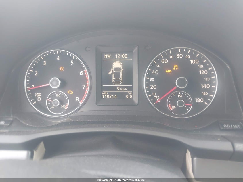 2011 Volkswagen Eos VIN WVWAW7AH6BV003863 IAAI salvage auction — NORMAL WEAR, Clear (South Carolina), sold $25 on 2026-08-04 (photo 7)