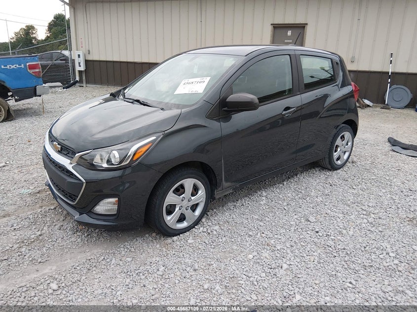 2022 Chevrolet Spark VIN KL8CB6SA1NC036049 IAAI salvage auction — REPOSSESSION, Salvage Title, sold $2,050 on 2026-07-28 (photo 2)