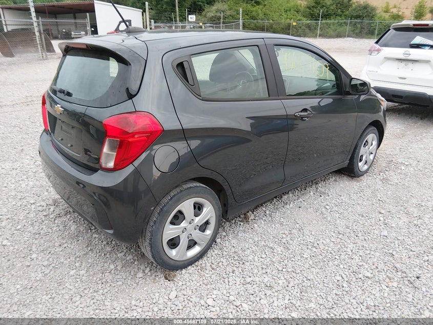 2022 Chevrolet Spark VIN KL8CB6SA1NC036049 IAAI salvage auction — REPOSSESSION, Salvage Title, sold $2,050 on 2026-07-28 (photo 4)
