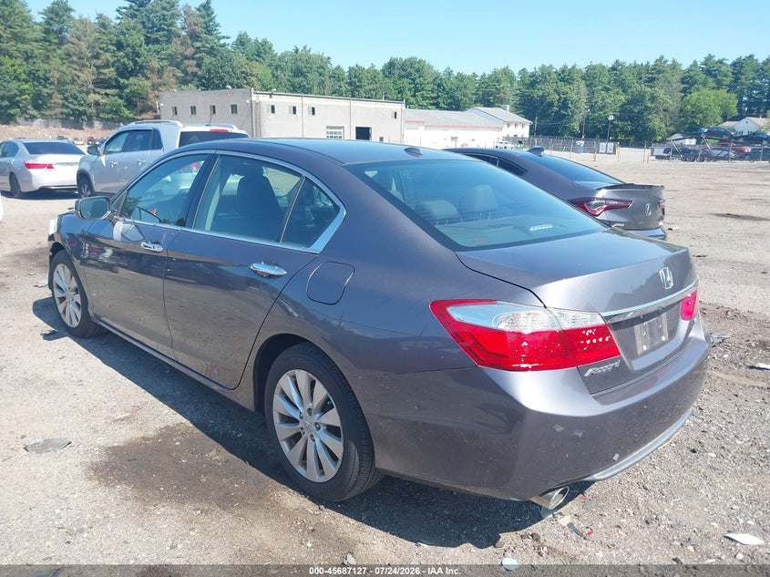 2015 Honda Accord VIN 1HGCR3F87FA019389 IAAI salvage auction — FRONT END, Clear (Massachusetts), sold $2,850 on 2026-07-29 (photo 3)