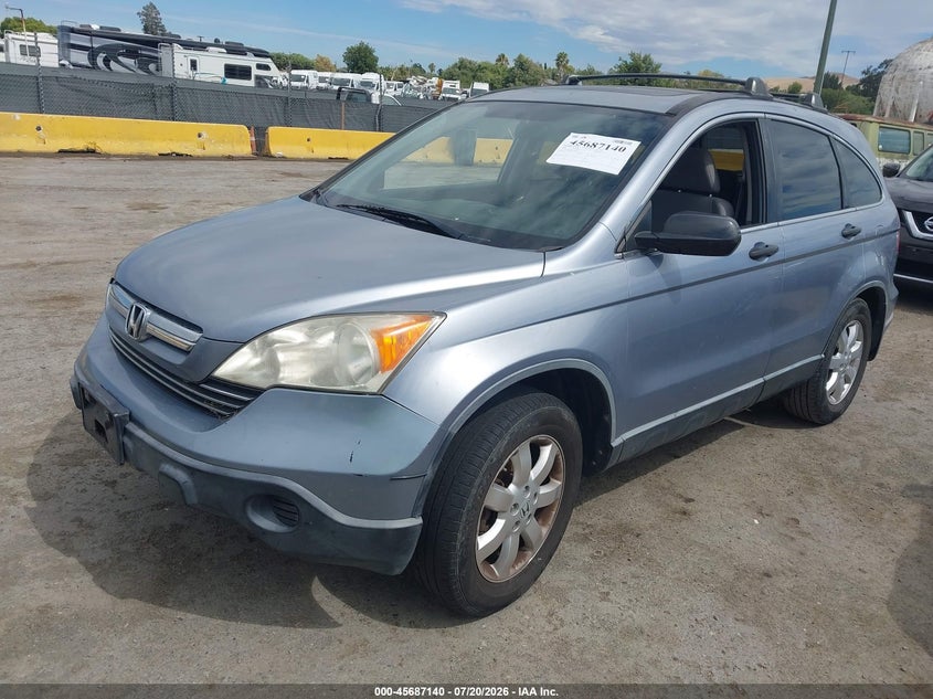2008 Honda Cr-v VIN JHLRE48508C054721 IAAI salvage auction — NORMAL WEAR, Clear - Dealer Only (California), sold $875 on 2026-07-30 (photo 2)