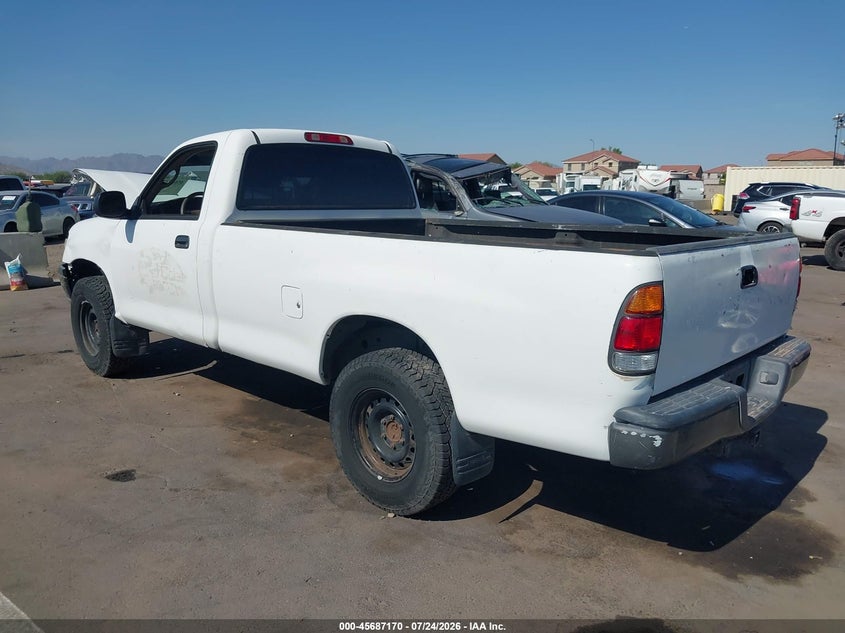 2001 Toyota Tundra VIN 5TBJN32121S165424 IAAI salvage auction — FRONT END, Salvage (Arizona), sold $2,400 on 2026-07-31 (photo 3)