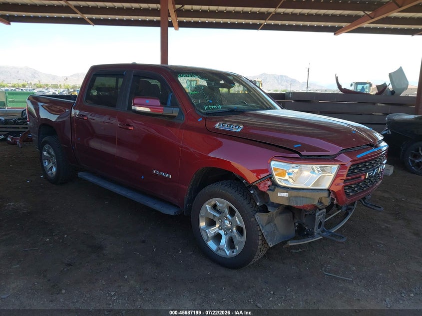 2022 Ram 1500 VIN 1C6RRFFG1NN421036 — IAAI salvage auction photo