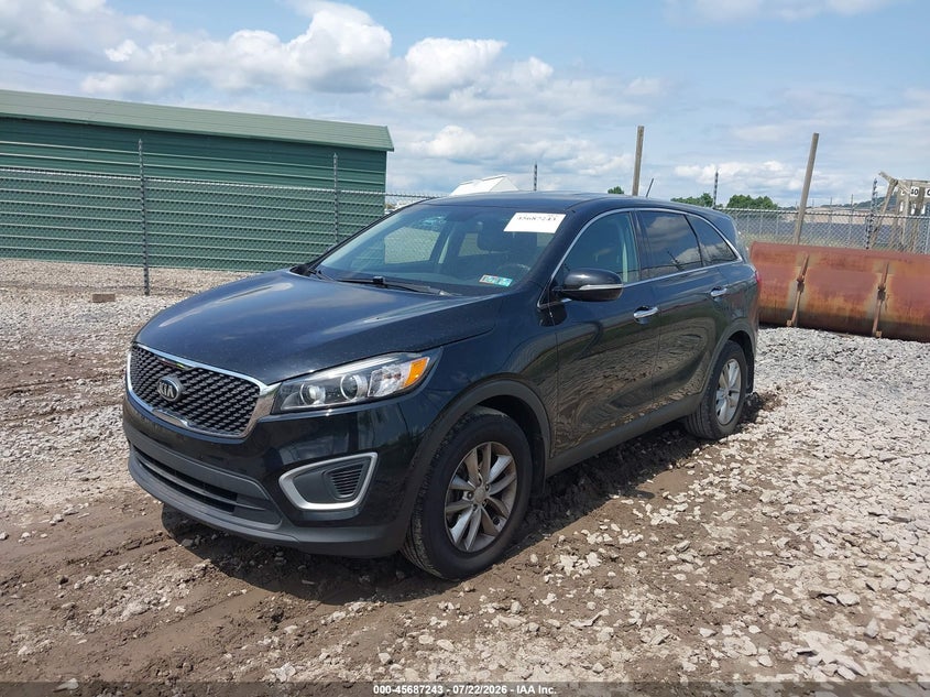 2018 Kia Sorento VIN 5XYPG4A30JG423506 IAAI salvage auction — NORMAL WEAR, Clear (Pennsylvania), sold $1,550 on 2026-07-28 (photo 2)