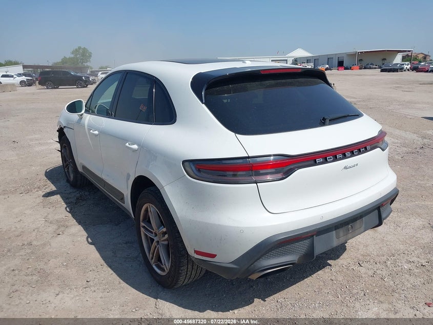 2022 Porsche Macan VIN WP1AA2A51NLB02502 IAAI salvage auction — FRONT END, Salvage Title, sold $14,450 on 2026-08-19 (photo 3)