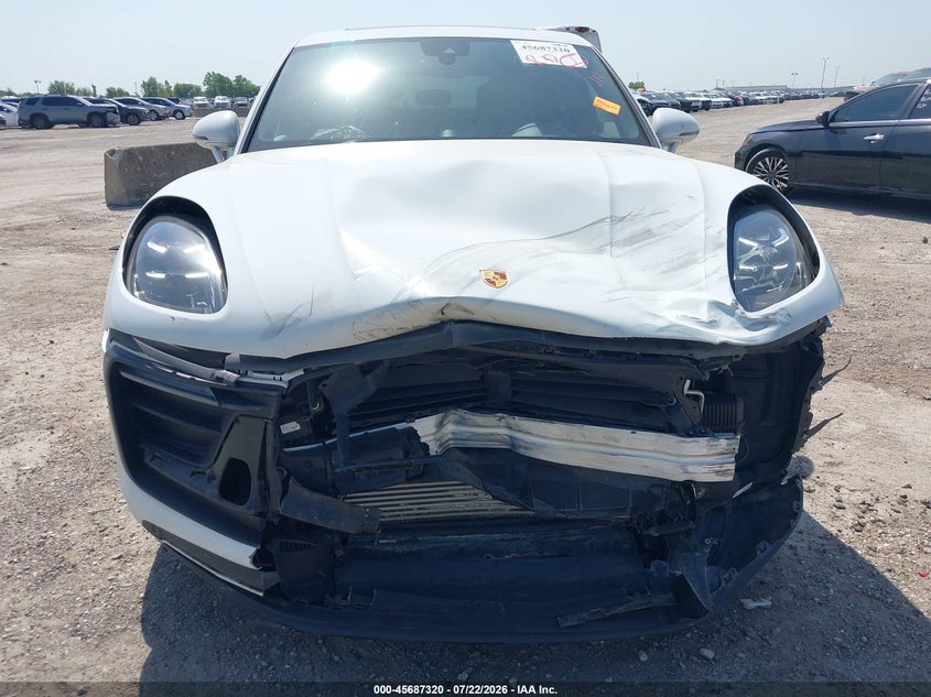 2022 Porsche Macan VIN WP1AA2A51NLB02502 IAAI salvage auction — FRONT END, Salvage Title, sold $14,450 on 2026-08-19 (photo 6)
