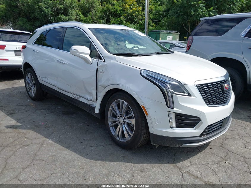 2024 Cadillac Xt5 VIN 1GYKNCRS5RZ732238 IAAI salvage auction — RIGHT SIDE, Salvage (North Carolina), sold $12,600 on 2026-08-02 (photo 1)