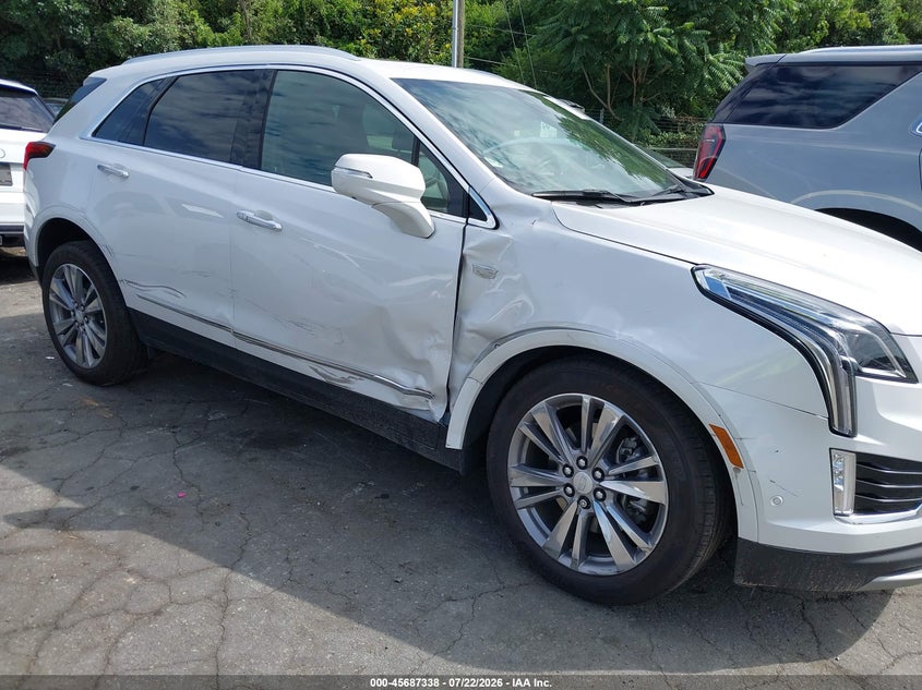2024 Cadillac Xt5 VIN 1GYKNCRS5RZ732238 IAAI salvage auction — RIGHT SIDE, Salvage (North Carolina), sold $12,600 on 2026-08-02 (photo 6)