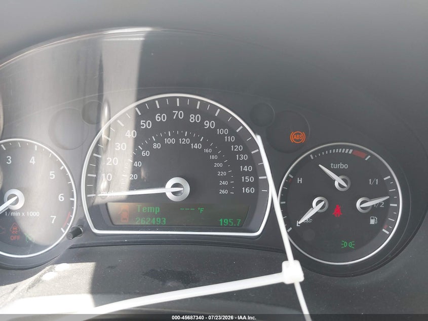 2007 Saab 9-3 VIN YS3FD59Y671147893 IAAI salvage auction — NORMAL WEAR, Original (Texas), sold $200 on 2026-08-18 (photo 7)