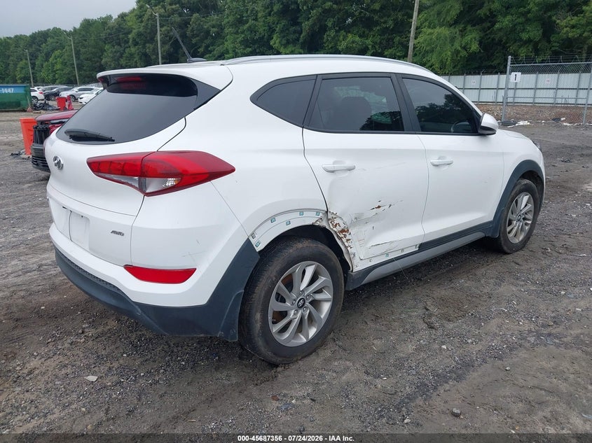 2017 Hyundai Tucson VIN KM8J3CA43HU386573 IAAI salvage auction — SIDE, Salvage Title, sold $2,250 on 2026-09-10 (photo 4)