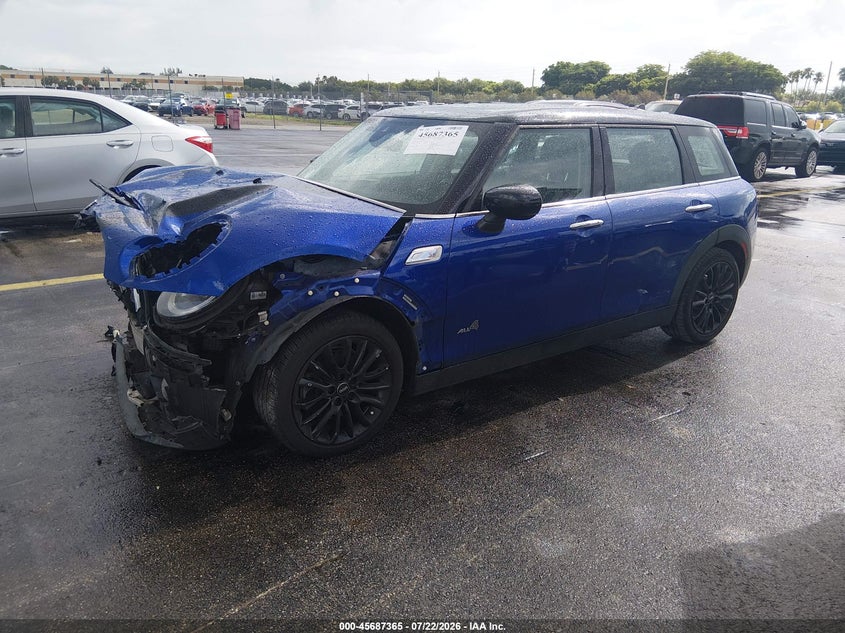 2020 Mini Clubman VIN WMWXJ1C01L2L51163 IAAI salvage auction — FRONT END, Salvage Title, sold $100 on 2026-08-17 (photo 2)