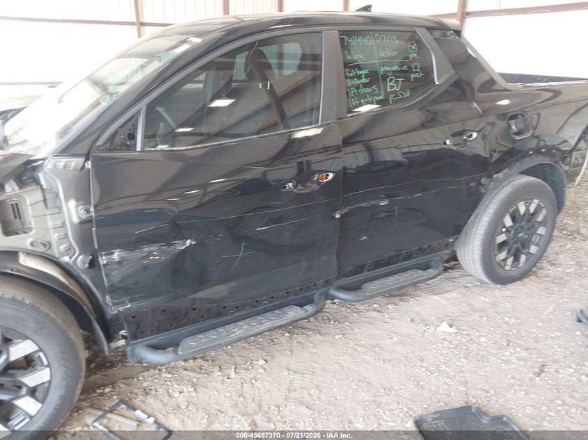 2025 Hyundai Santa cruz VIN 5NTJA4DE5SH140700 IAAI salvage auction — LEFT SIDE, Salvage (Georgia), sold $8,075 on 2026-09-04 (photo 6)