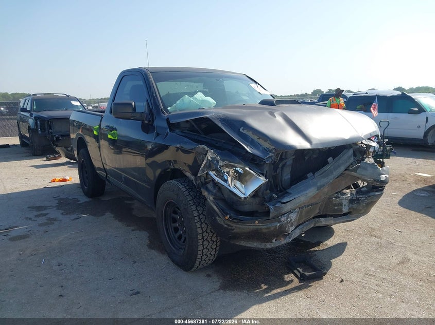 2010 Dodge Ram 1500 VIN 3D7JB1EKXAG118879 IAAI salvage auction — FRONT END, Salvage (Texas), sold $675 on 2026-08-19 (photo 1)