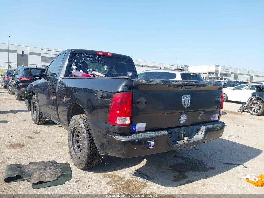 2010 Dodge Ram 1500 VIN 3D7JB1EKXAG118879 IAAI salvage auction — FRONT END, Salvage (Texas), sold $675 on 2026-08-19 (photo 3)
