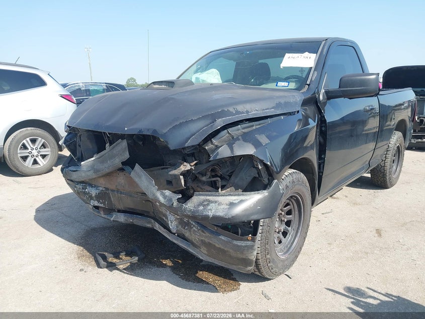 2010 Dodge Ram 1500 VIN 3D7JB1EKXAG118879 IAAI salvage auction — FRONT END, Salvage (Texas), sold $675 on 2026-08-19 (photo 6)