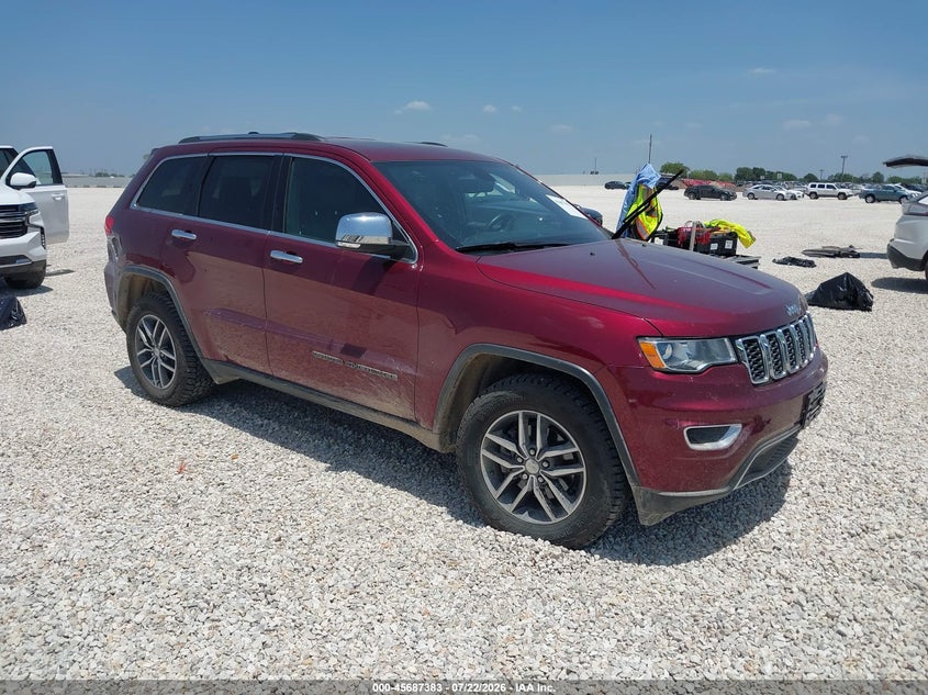 2017 Jeep Grand cherokee VIN 1C4RJFBG4HC787871 IAAI salvage auction — WATER/FLOOD, Wait Title, sold $4,900 on 2026-08-23 (photo 1)
