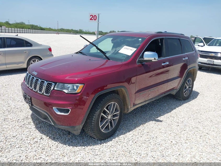 2017 Jeep Grand cherokee VIN 1C4RJFBG4HC787871 IAAI salvage auction — WATER/FLOOD, Wait Title, sold $4,900 on 2026-08-23 (photo 2)