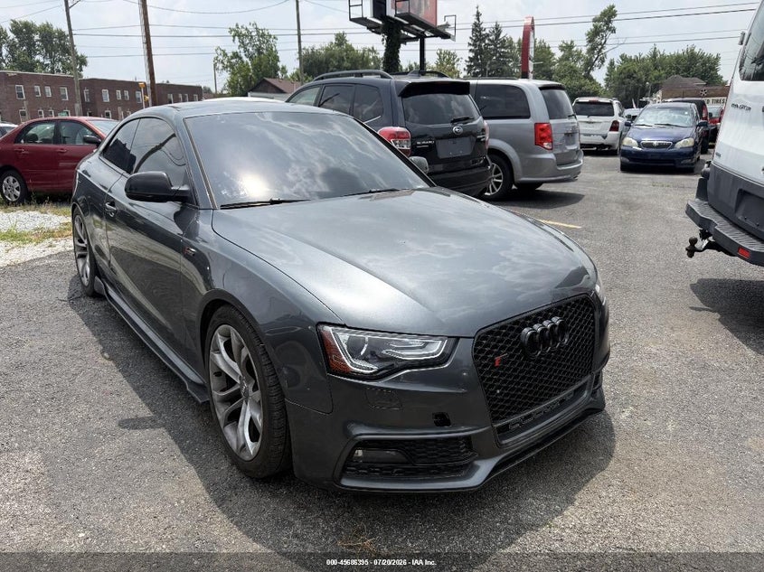 2016 Audi S5 VIN WAUC4AFR9GA044853 IAAI salvage auction — NORMAL WEAR, Salvage Title, sold $25 on 2026-07-29 (photo 1)