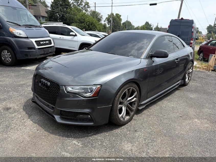 2016 Audi S5 VIN WAUC4AFR9GA044853 IAAI salvage auction — NORMAL WEAR, Salvage Title, sold $25 on 2026-07-29 (photo 2)