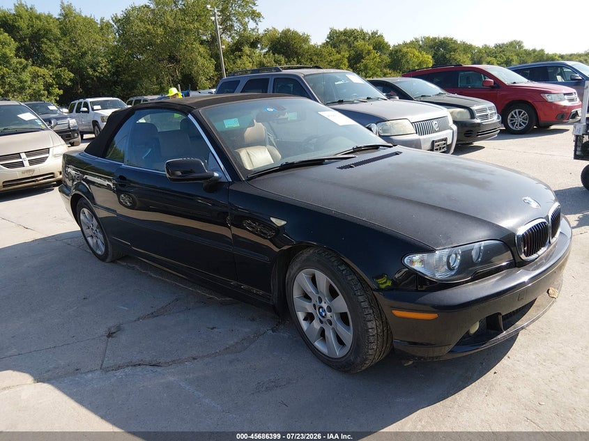 2005 BMW 3 series VIN WBABW33465PL38926 IAAI salvage auction — NORMAL WEAR, Original (Texas), sold $550 on 2026-08-17 (photo 1)