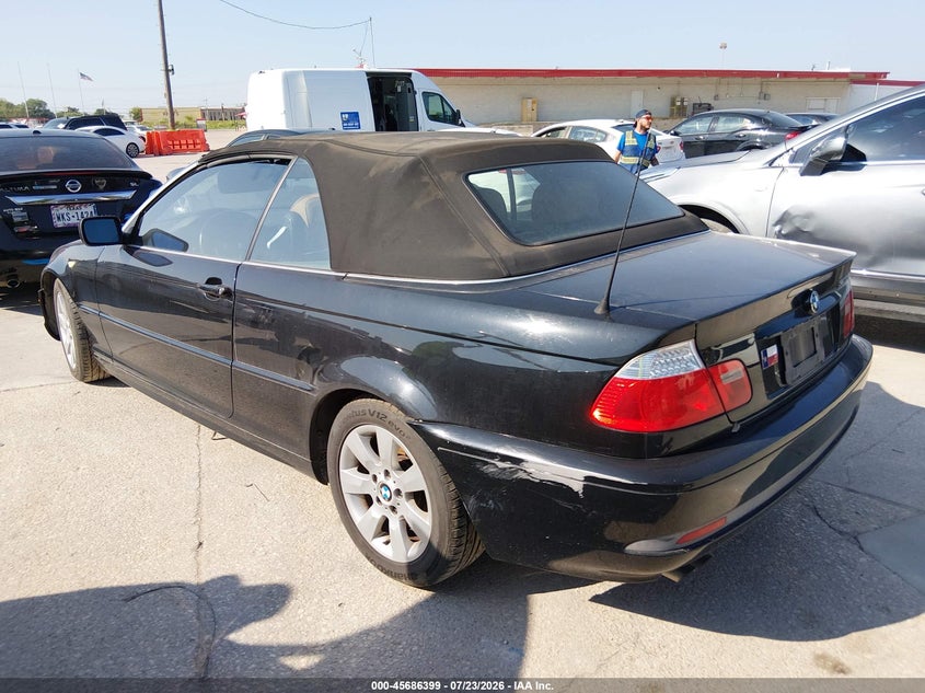 2005 BMW 3 series VIN WBABW33465PL38926 IAAI salvage auction — NORMAL WEAR, Original (Texas), sold $550 on 2026-08-17 (photo 3)
