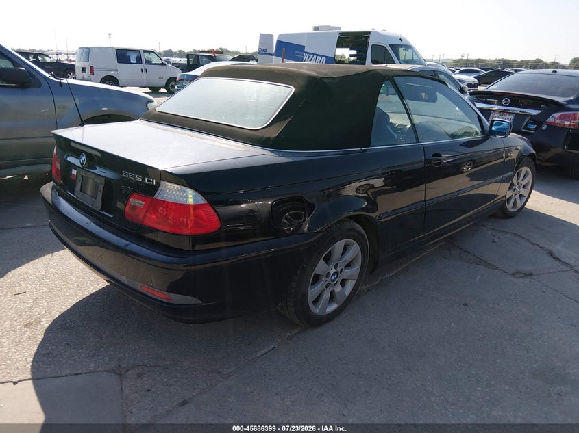 2005 BMW 3 series VIN WBABW33465PL38926 IAAI salvage auction — NORMAL WEAR, Original (Texas), sold $550 on 2026-08-17 (photo 4)