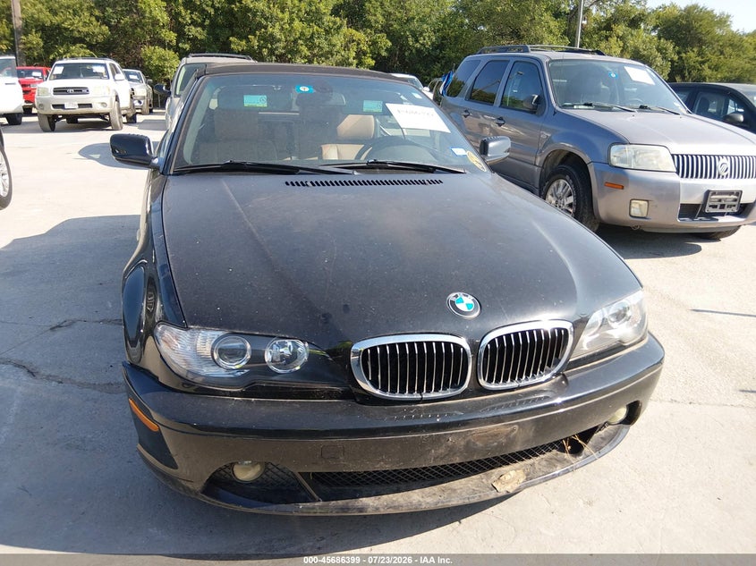 2005 BMW 3 series VIN WBABW33465PL38926 IAAI salvage auction — NORMAL WEAR, Original (Texas), sold $550 on 2026-08-17 (photo 6)