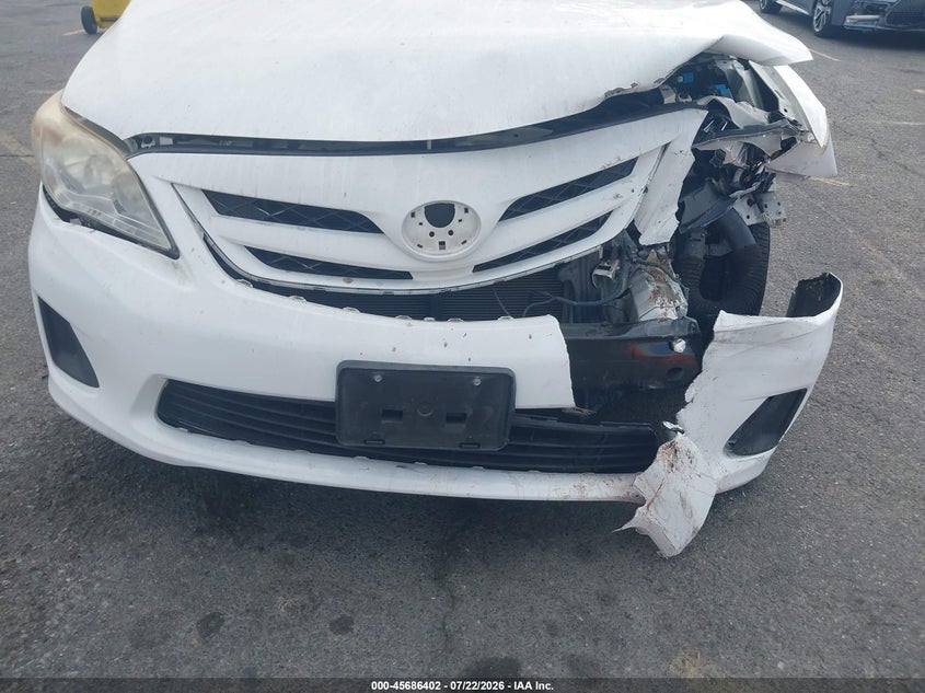 2011 Toyota Corolla VIN JTDBU4EEXB9161236 IAAI salvage auction — FRONT END, Salvage (California), sold $1,450 on 2026-08-07 (photo 6)