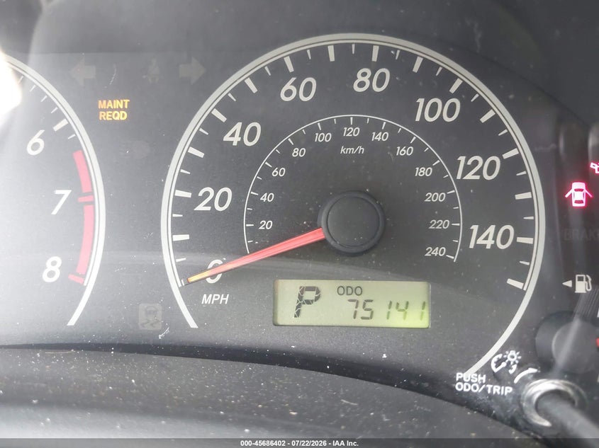 2011 Toyota Corolla VIN JTDBU4EEXB9161236 IAAI salvage auction — FRONT END, Salvage (California), sold $1,450 on 2026-08-07 (photo 7)