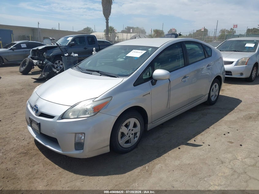 2010 Toyota Prius VIN JTDKN3DU2A0189308 IAAI salvage auction — NORMAL WEAR, Clear-Dealer Only (Washington), sold $2,475 on 2026-07-29 (photo 2)