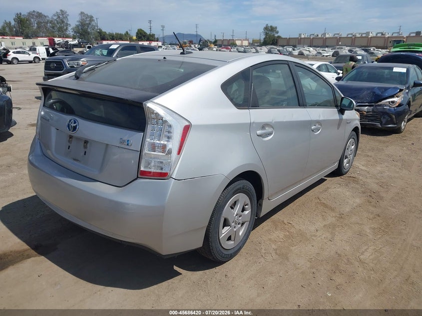 2010 Toyota Prius VIN JTDKN3DU2A0189308 IAAI salvage auction — NORMAL WEAR, Clear-Dealer Only (Washington), sold $2,475 on 2026-07-29 (photo 4)