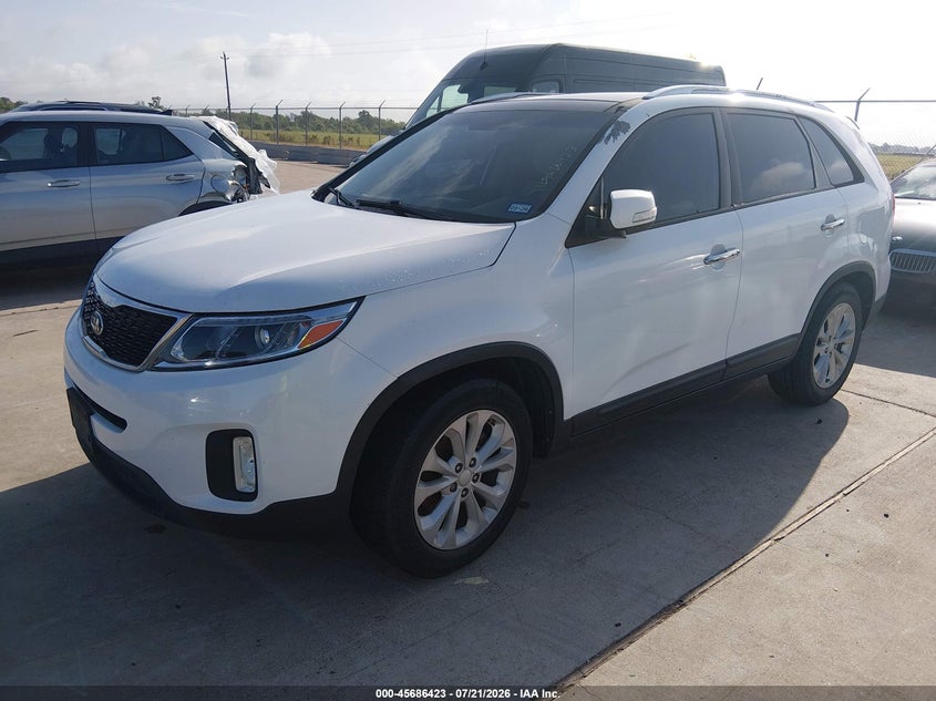 2015 Kia Sorento VIN 5XYKU4A77FG597926 IAAI salvage auction — NORMAL WEAR, Original (Texas), sold $675 on 2026-07-24 (photo 2)