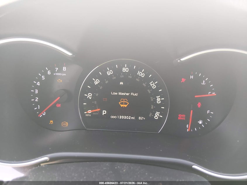 2015 Kia Sorento VIN 5XYKU4A77FG597926 IAAI salvage auction — NORMAL WEAR, Original (Texas), sold $675 on 2026-07-24 (photo 7)