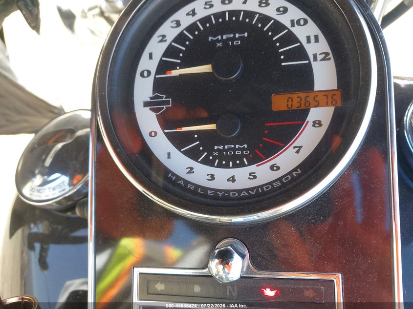 2005 Harley-davidson Flstni VIN 1HD1JDB375Y068593 IAAI salvage auction — FRONT END, Salvage (California), sold $1,625 on 2026-10-04 (photo 7)