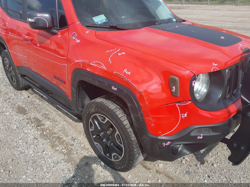 2017 Jeep Renegade VIN ZACCJBCB1HPG38346 IAAI salvage auction — RIGHT FRONT, Wait Title, sold $3,250 on 2026-08-18 (photo 6)