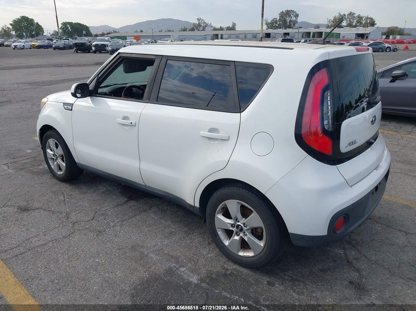2019 Kia Soul VIN KNDJN2A21K7007566 IAAI salvage auction — NORMAL WEAR, Salvage Title - Dealer (California), sold $325 on 2026-07-28 (photo 3)