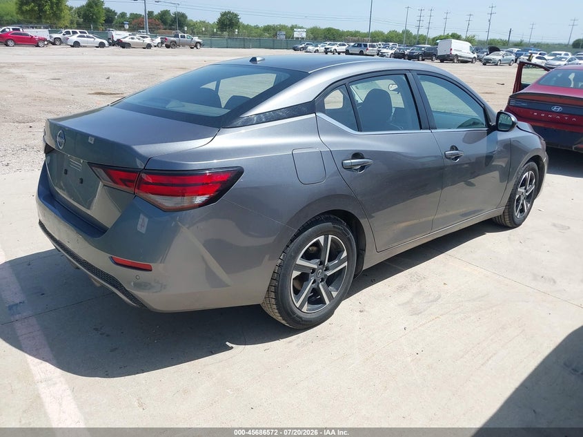 2025 Nissan Sentra VIN 3N1AB8CV5SY239429 IAAI salvage auction — LEFT FRONT, Enterprise Vehicles Clear Only (Illinois), sold $9,600 on 2026-07-29 (photo 4)