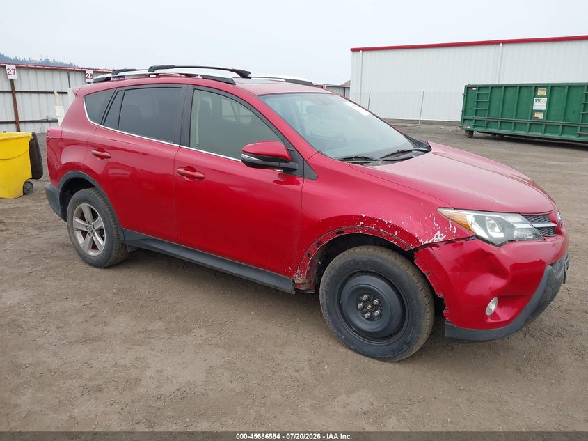 2015 Toyota Rav 4 VIN JTMRFREV9FD152357 IAAI salvage auction — RIGHT FRONT, Clear (Washington), sold $4,050 on 2026-07-28 (photo 1)