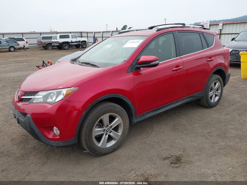 2015 Toyota Rav 4 VIN JTMRFREV9FD152357 IAAI salvage auction — RIGHT FRONT, Clear (Washington), sold $4,050 on 2026-07-28 (photo 2)